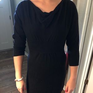Wool blend black dress by EXPRESS